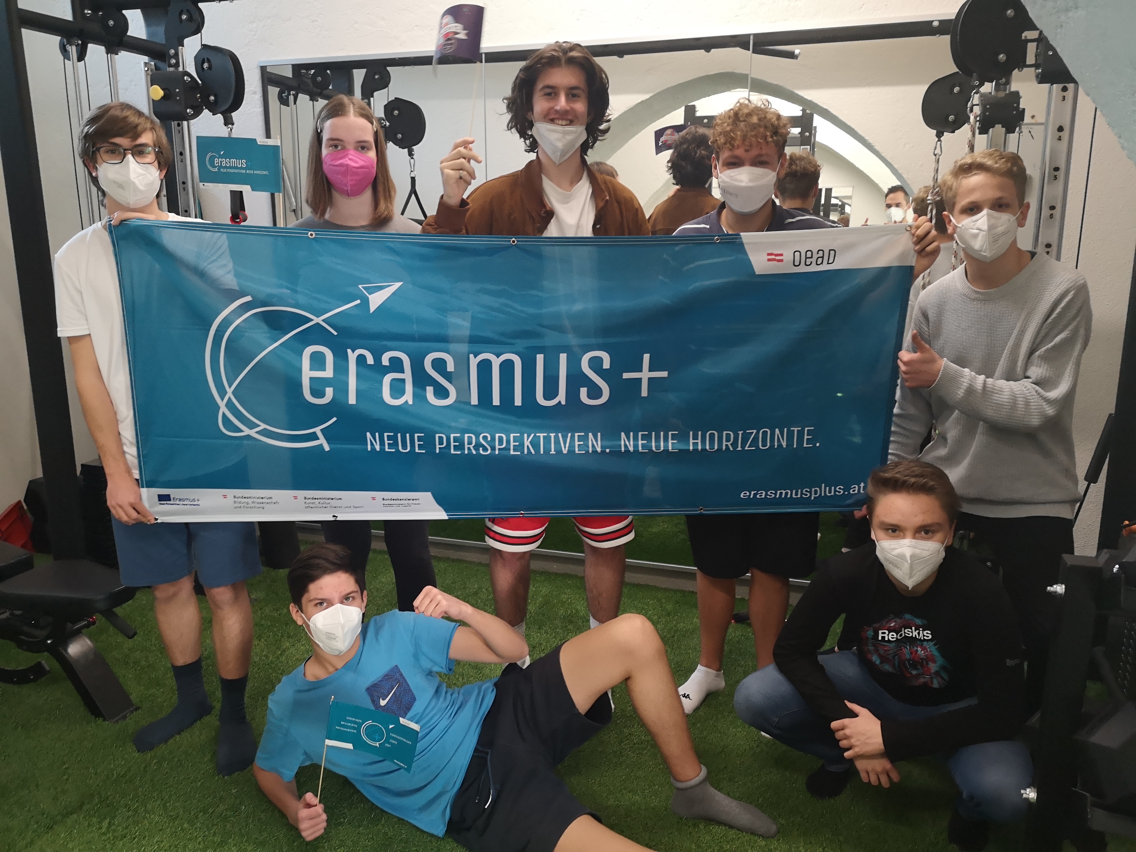 Wir feiern die Erasmus+ days im Kepler Gym – 14.-16.10.2021